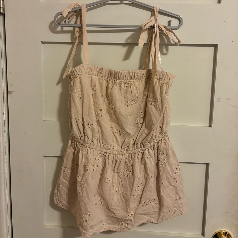 Tie babydoll Women’s tank